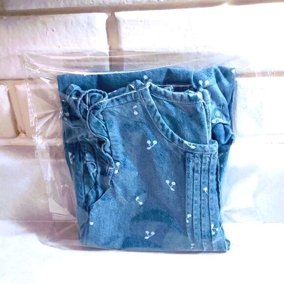 CARTER'S KIDS COTTON SNAP CROTCH JUMPER (HAS SMALL HOLE) - Picture 11 of 11